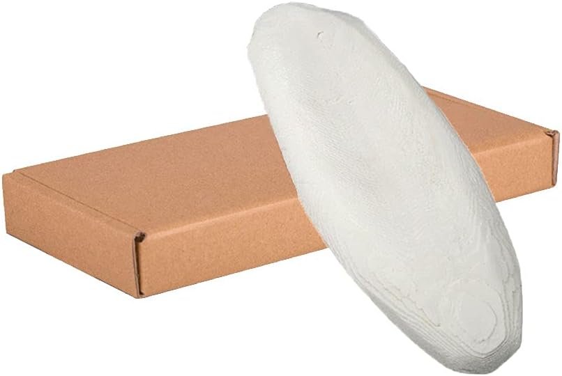2PCS Natural Cuttlebone for Tortoise Turtles Snails Birds Cockatiels Parakeets Budgies Reptiles Small Animals(4″-4.5″,Small)