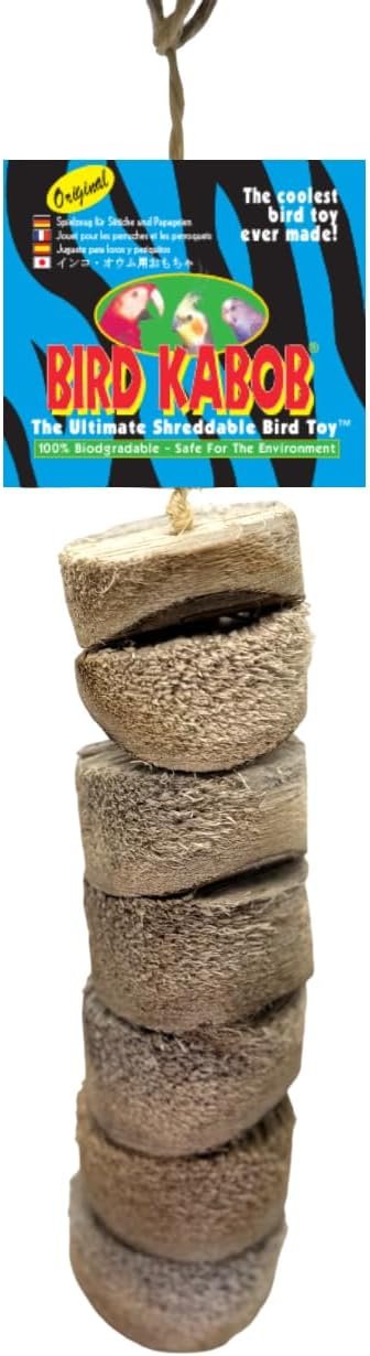 Wesco Pet Original Bird Kabob Shreddable Bird Toy