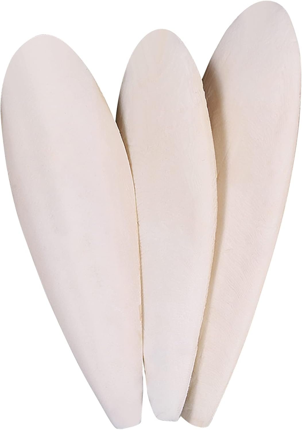 Afkengung 3 Pieces Cuttlebone Natural Cuttlebone Calcium Block for Birds Parakeets Reptiles Turtles Grindable Powder Feeding Natural Calcium Supply Improve Pet Immunity Each 5.5-6.5 Inch