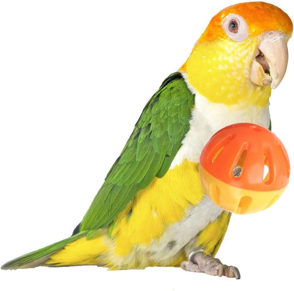 Super Bird Creations SB1055 Birdie Balls Bird Foot Toy, Medium Bird Size, 2″ Diameter (4 Pack)