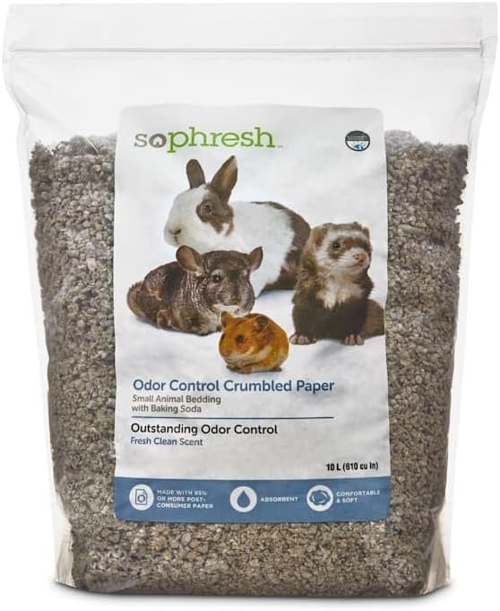 So Phresh Scented Crumbled Paper Small Animal Bedding 10 Liter