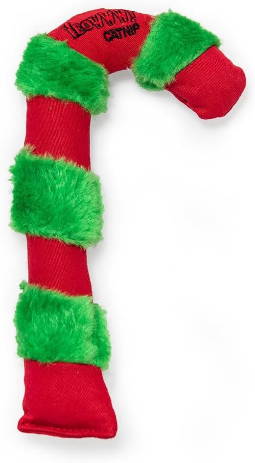 Yeowww Tide Candy Cane Catnip Toy