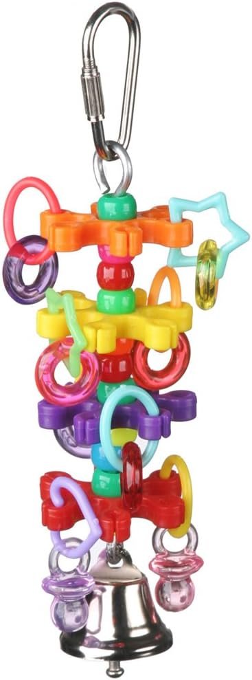 Super Bird Creations SB660 Cascade Mini Bird Toy, Small Bird Size, 6″ x 2″