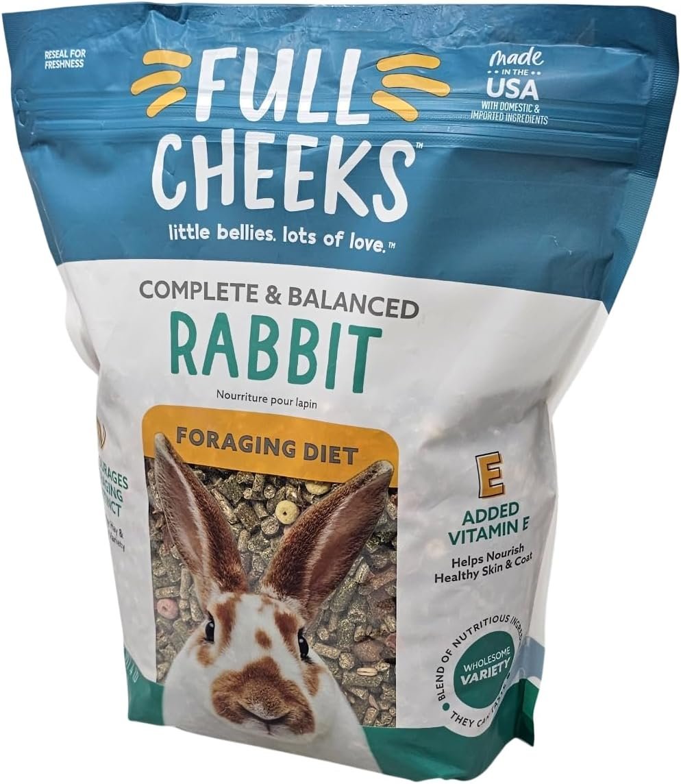 Rabbit Foraging Diet Pellet Food, 4 Pounds