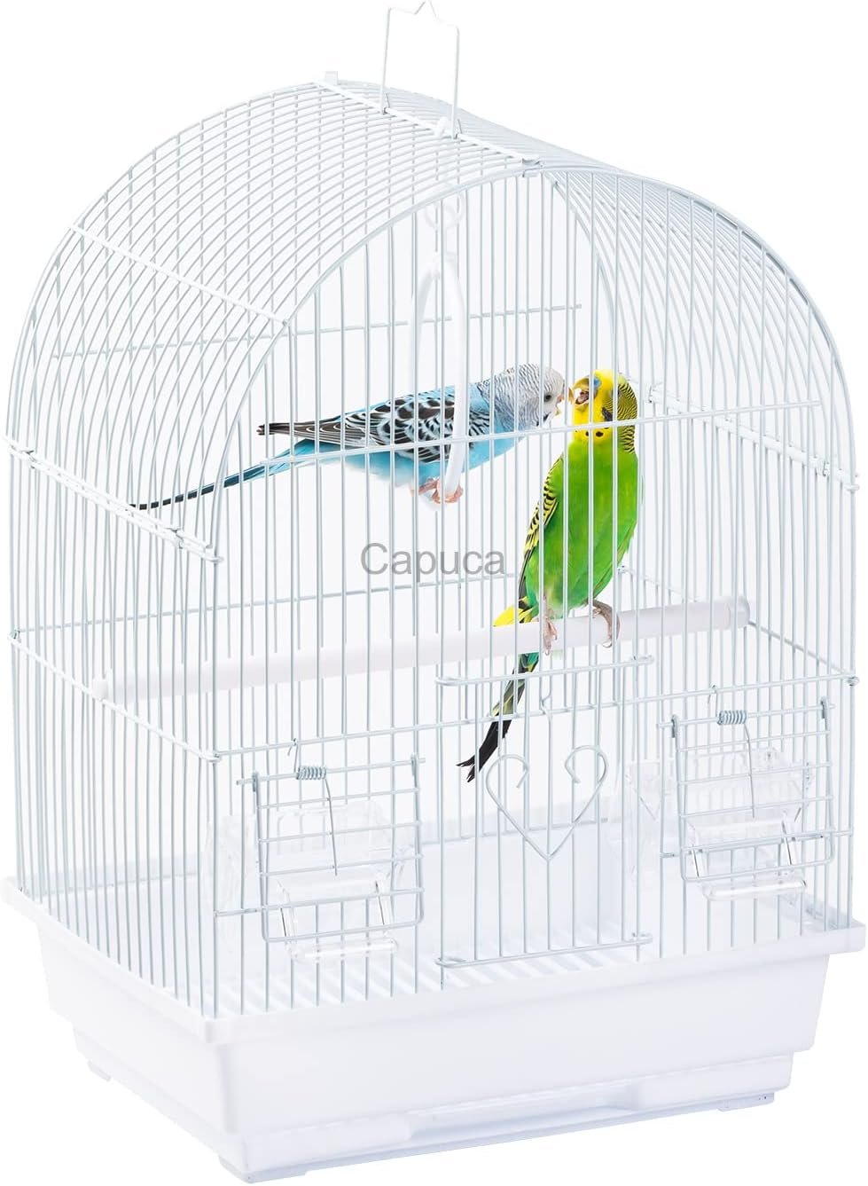 Small Bird Travel Cage – Lightweight Small Birds Starter Kit with Birdcages and Accessories Great for Parakeets Lovebirds Parrotlets Finches Canaries