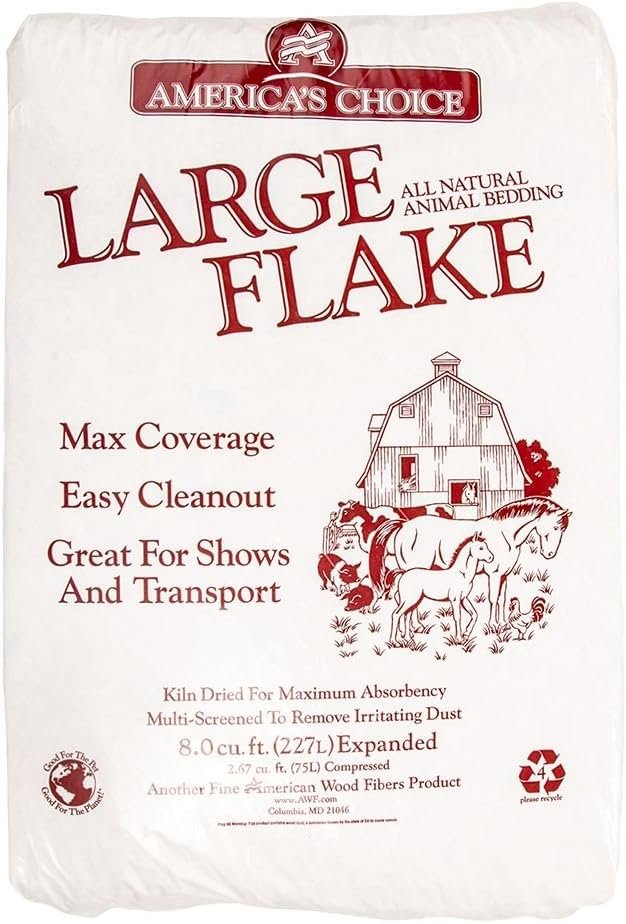 American Wood Breeders Select Large Flake Shavings