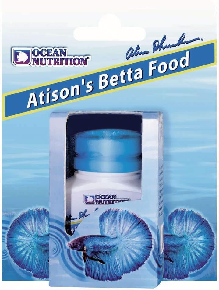 Ocean Nutrition Betta Pellets – Premium Betta Fish Food, High Protein (41.5%), Natural Ingredients, Color Enhancer, No Water Clouding, Ideal Betta Food for All Bettas – 0.53 oz (15 g)