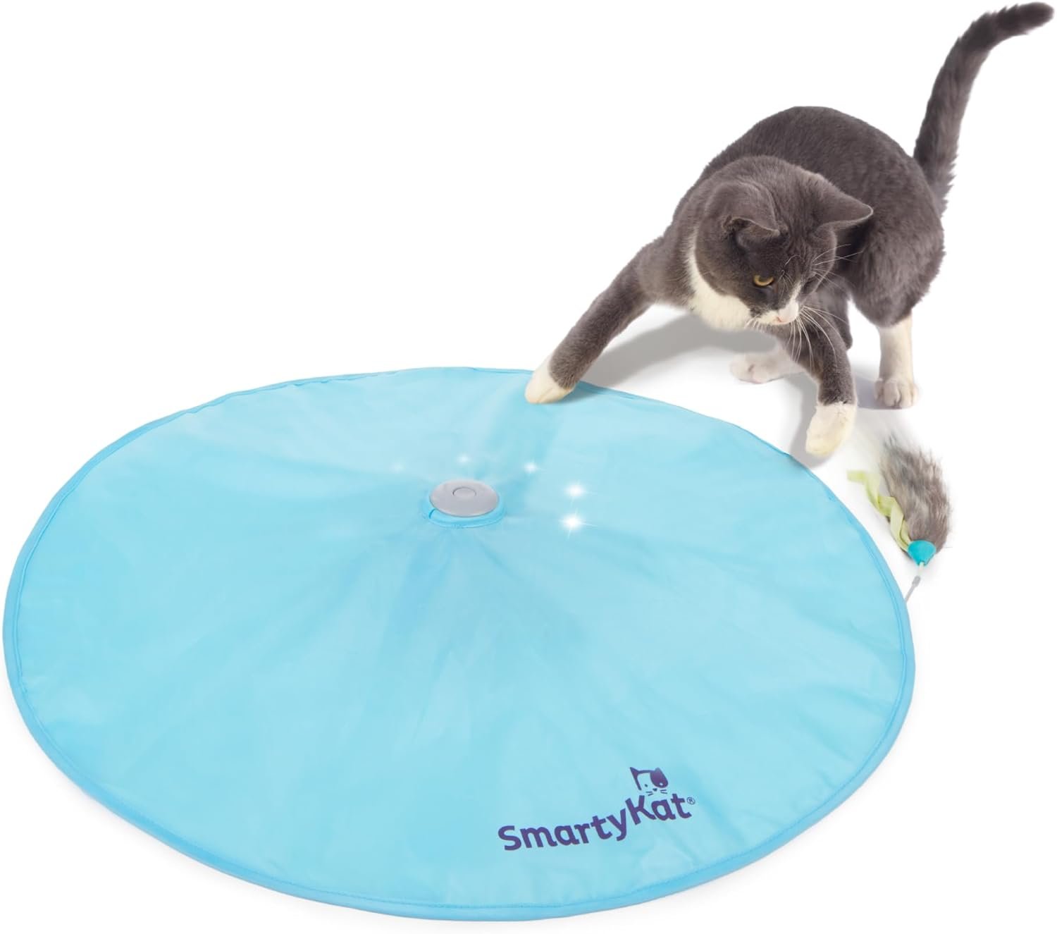SmartyKat Electronic Motion/Moving Toys for Cats & Kittens, Battery Powered, Mimics Motion of Real Prey, Fun & Interactive Play – Multiple Styles