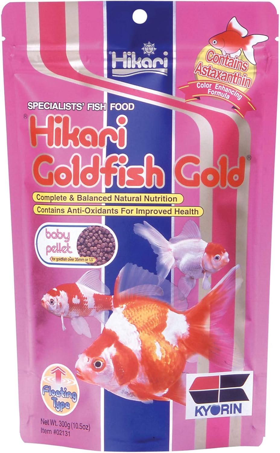 Hikari Gold Gold Fish Food 10.5 Oz – Baby Pellet