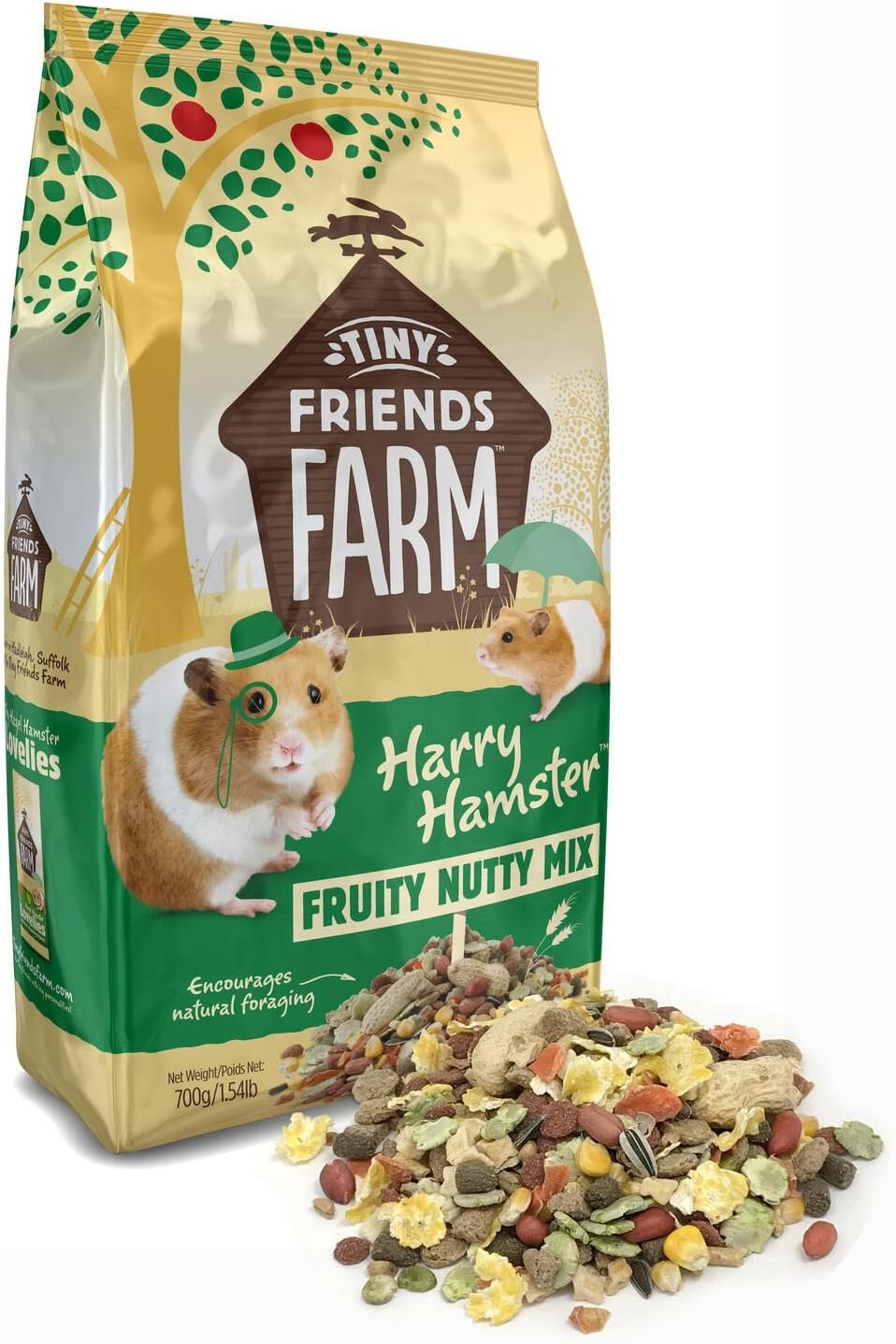 Supreme Petfoods Tiny Friends Farm Harry Hamster Fruity Nutty Mix