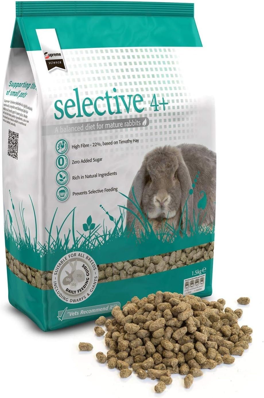 Supreme Petfoods Science Selective Rabbit Mature 1.5kg
