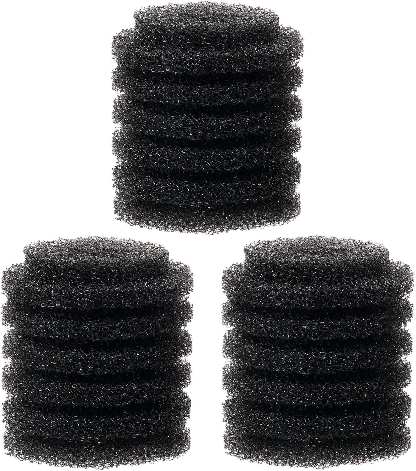 SainSmart Aquarium Filter Sponge, 3 Pack Biochemical Cotton Replacement Sponge, Filter Accessories for Fish Tank