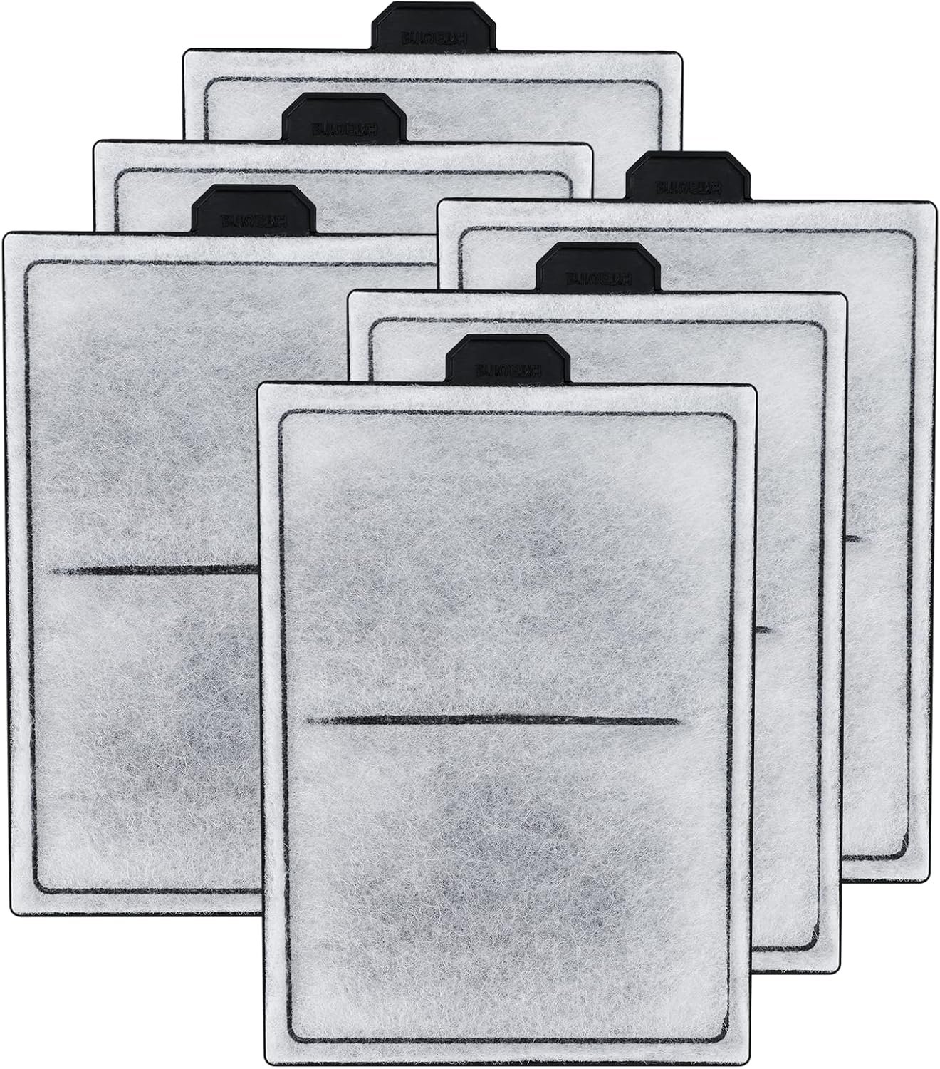 HiTauing 8 Pack PF-L Carbon Cartridge for Silenstream PF20, PF30, PF40 and PF75 Power Filters