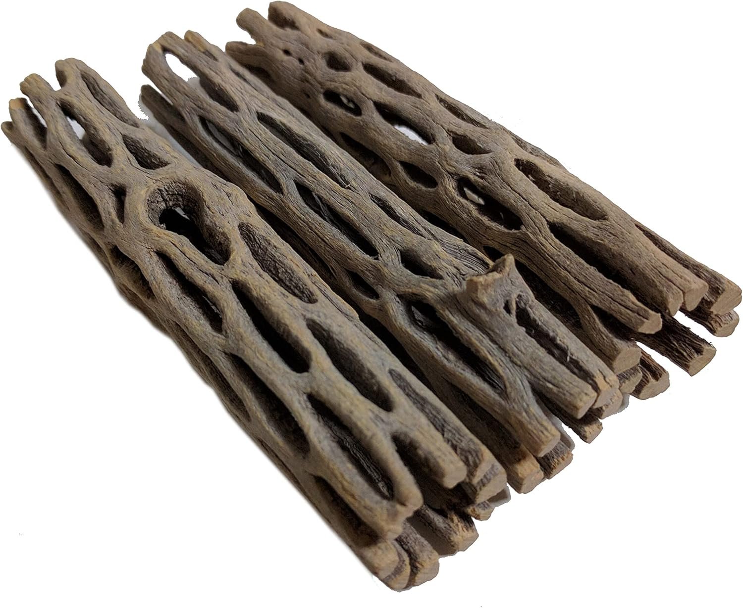 Natural Cholla Wood for Aquarium Decoration Shrimp and Fish Tank (4 Inch (3 Pack))