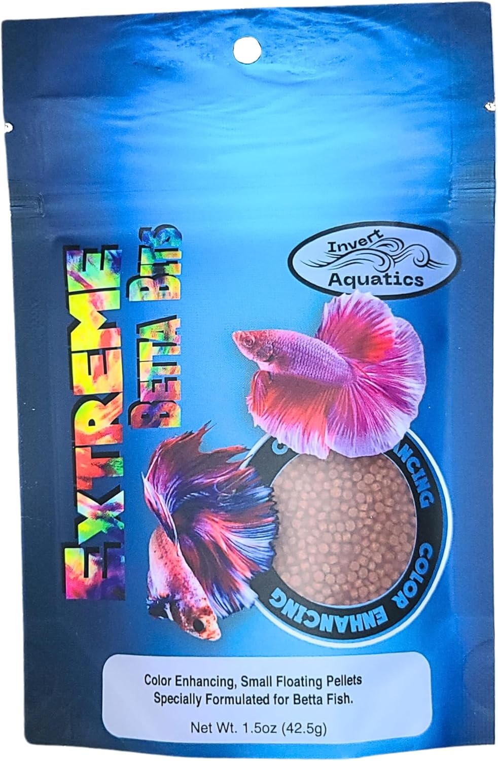 Extreme Color Betta Bits – Ultra-Color Enhancing Floating Pellets Betta Food