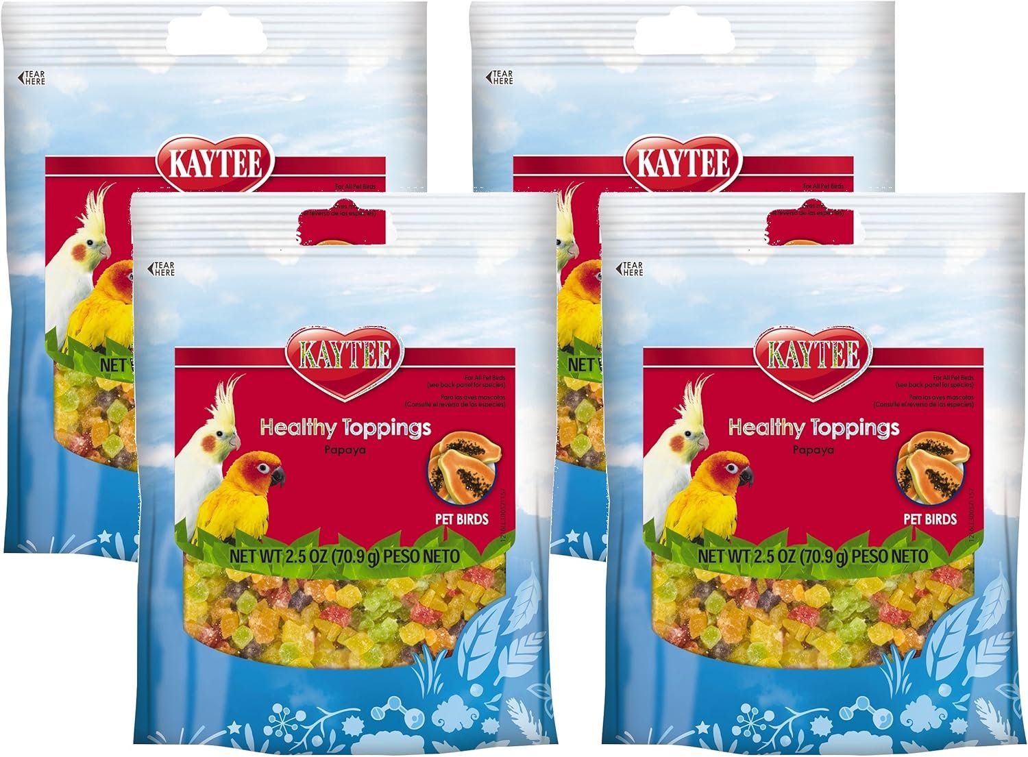 Kaytee Fiesta Healthy Toppings Avian(Pack of 4)