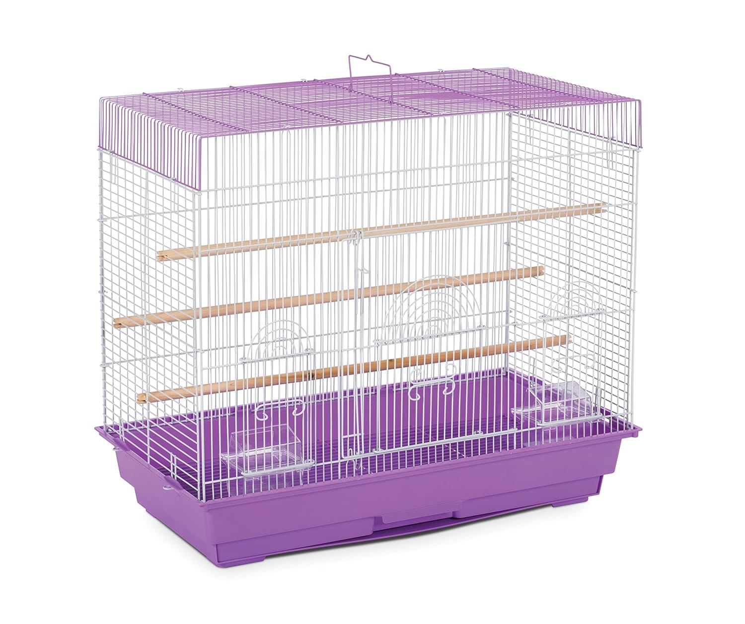 Prevue Pet Products SP1804-3 Flight Cage, Lilac/White,26″ L x 14″ W x 22 1/4″ H